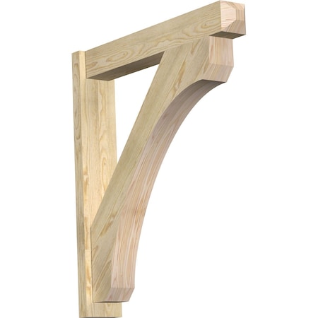 Ekena Millwork Legacy Craftsman Rough Sawn Outlooker, Douglas Fir, 6"W x 34"D x 38"H OUT06X34X38LEC04RDF